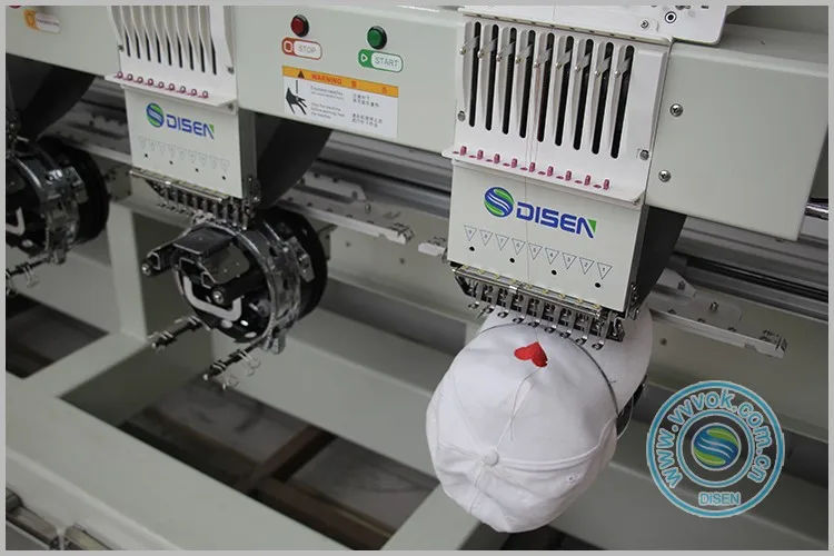 DISEN Заводская розетка шесть 2 4 6 головок вышивальные машины с компьютерным управлением для продажи