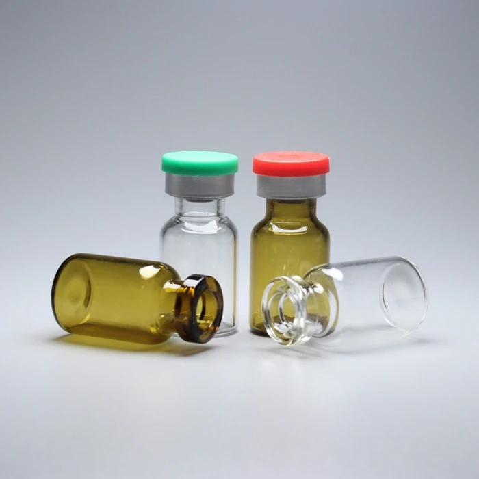 无菌琥珀色或透明硼硅酸盐疫苗玻璃小瓶用于注射制造商