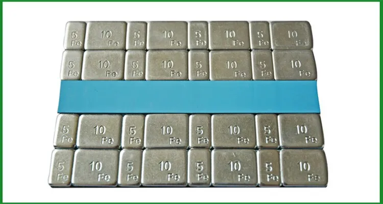 Blocs d'équilibrage de moyeu de roue adhésifs, 5g + 10g x 25 bandes 60g 2.12oz, à coller sur l Blocs d'équilibrage de moyeu de roue adhésifs, 5g + 10g x 25 bandes 60g 2.12oz, à coller sur l