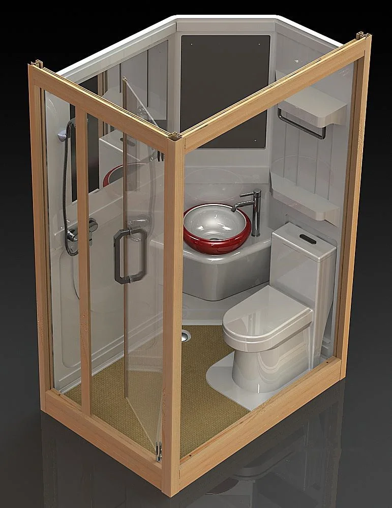 Móvil Modular A Buen Precio,Prefabricado,Pods De Baño - Buy Cápsulas De