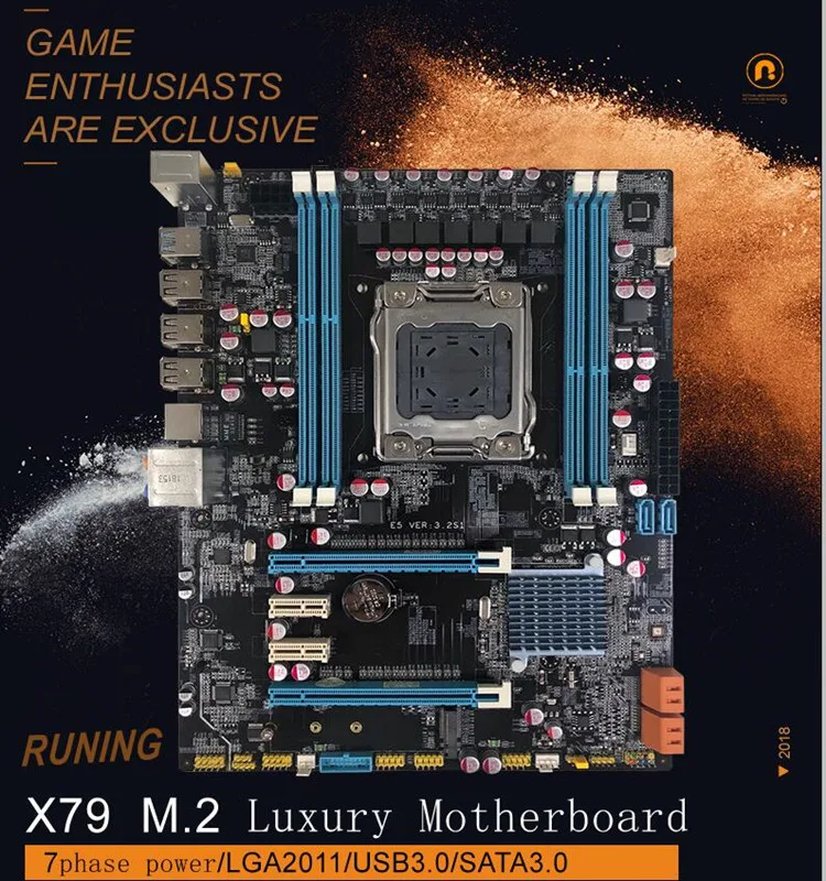 Lga 2011 ecc. X79 ECC. 2011 Motherboard.