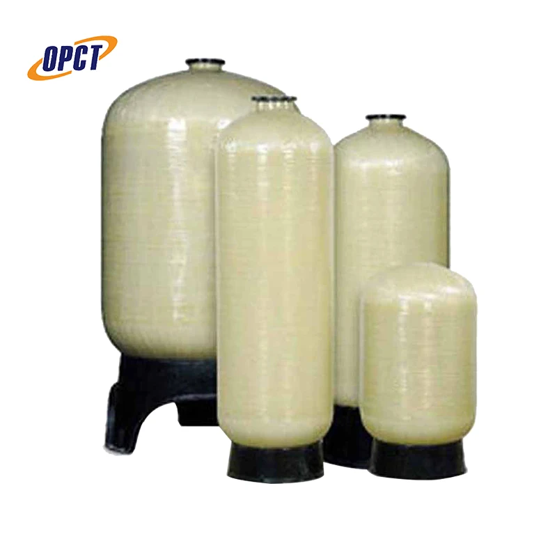 FRPベージュプラスチック貯水タンク 化学貯蔵垂直軟水器FRPタンク/FRP圧力容器| Alibaba.com