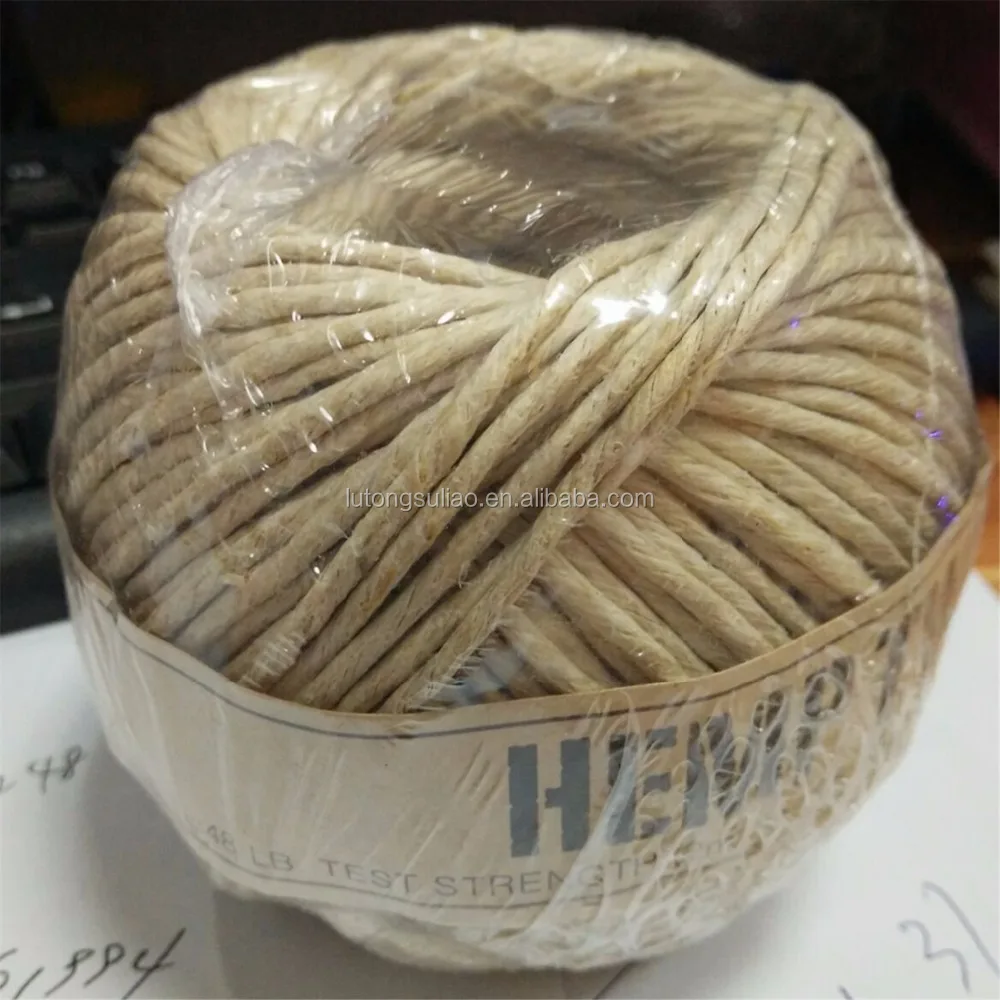 Пеньковый шнур для изготовления украшений