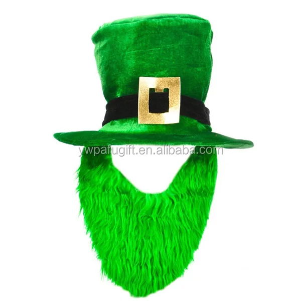 Vestido Elegante Sombrero Con Duende Irlandés Topper St Patricks Día Irlanda Eire H09675