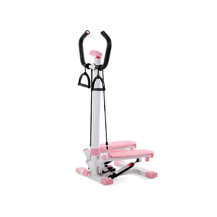 Adjustable Twist Stepper AB Body Workout Machine Aerobic Fitness Exercise Handle Bar and LCD Monitor