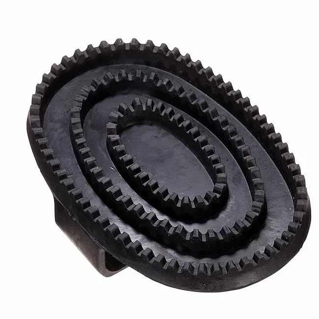Shires Equestrian Rubber Curry Comb for Horse Grooming 145mm Long 