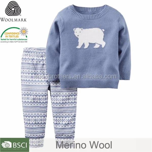 embroidered baby sweater