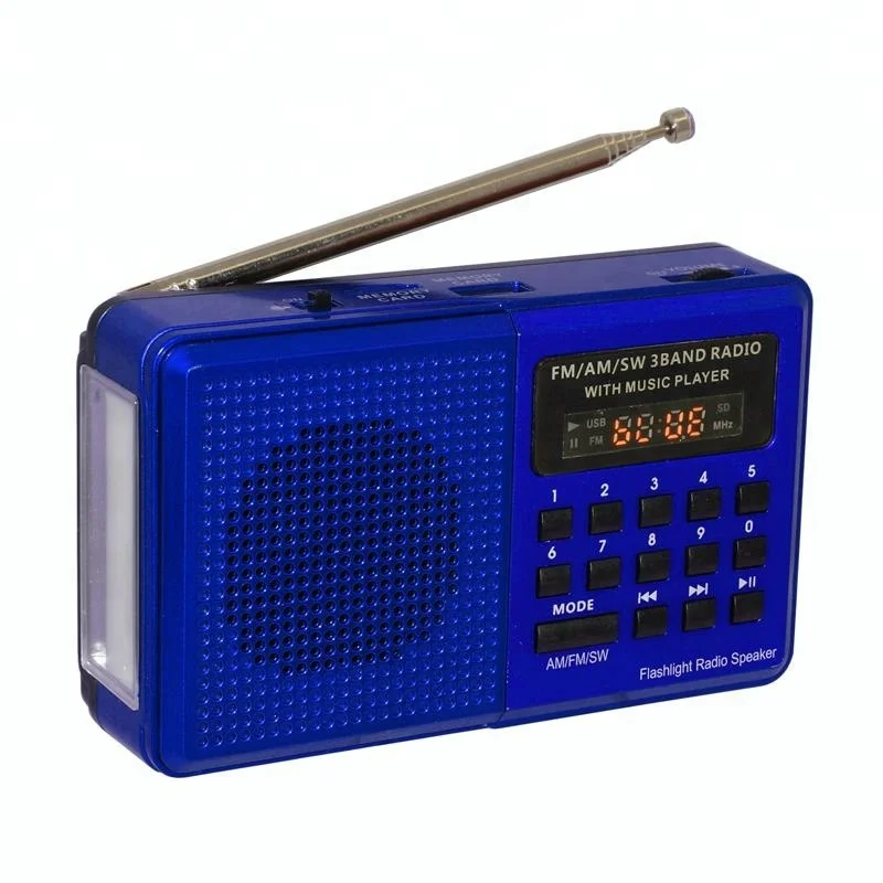 Lecteur Mp3 Radio FM AM SW Radio Player Portable Boombox Temple Church Player