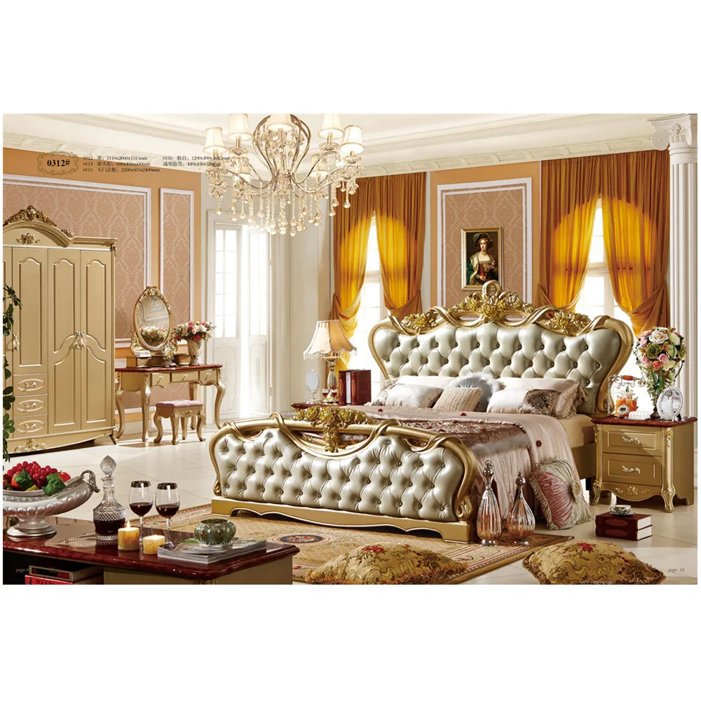 Luxury Latest French Provincial Style Bedroom Furniture Set Buy