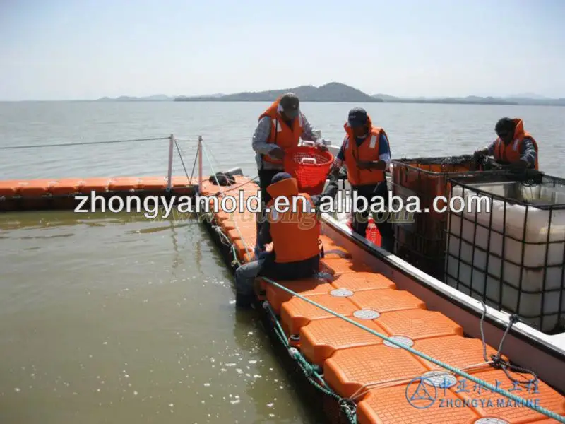 Modular Floating Dock HDPE Plastic Pontoon Cube Fish Cage Floats