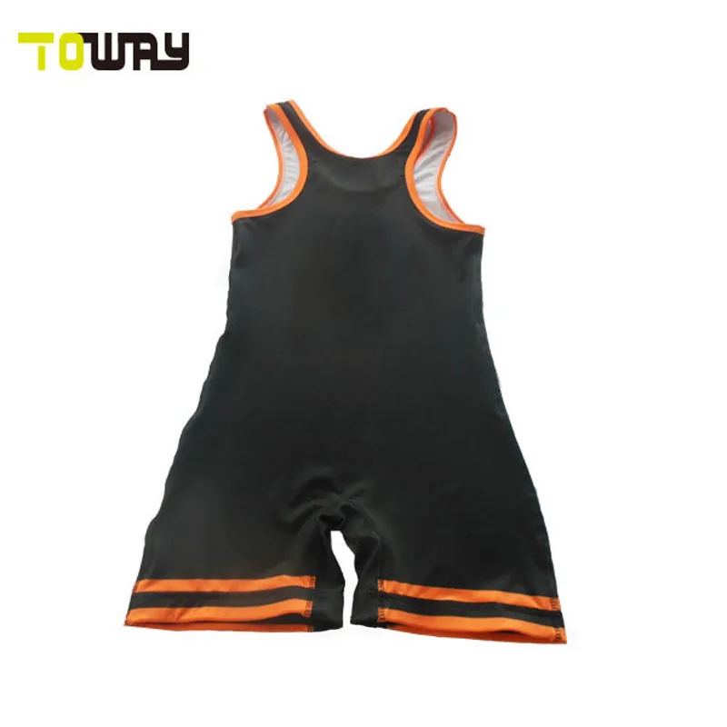 OEM Service Men Low Cut Wrestling Singlets