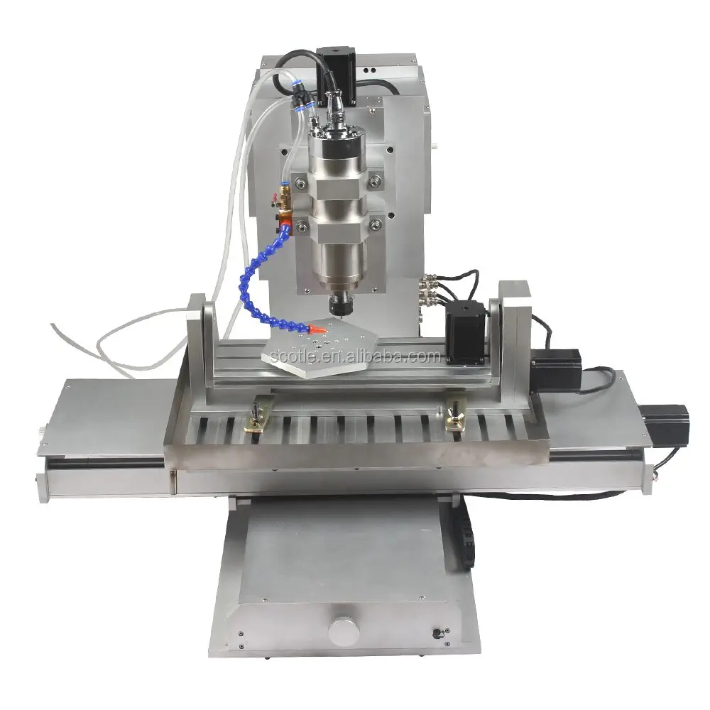 Desktop Cnc Milling Machine USB Supported Mini 5 Axis Cnc Machine for Sale
