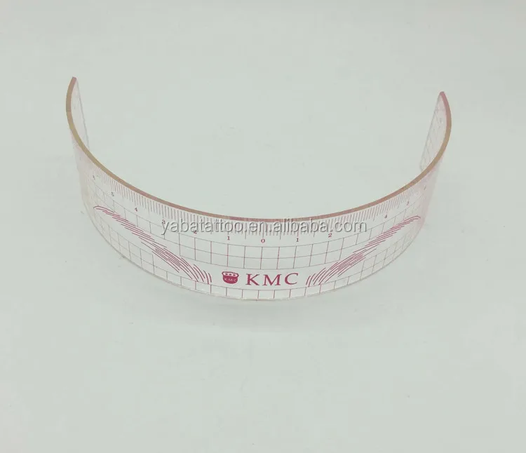 U тип татуировки бровей линейка для начинающих