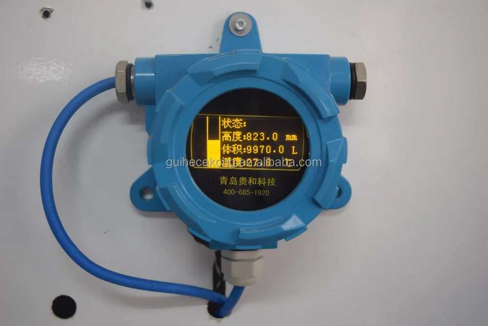 Magnetostrictive Float Sensor Oil Tanker Vehicle Fuel tank Truck Liquid Level Gauge