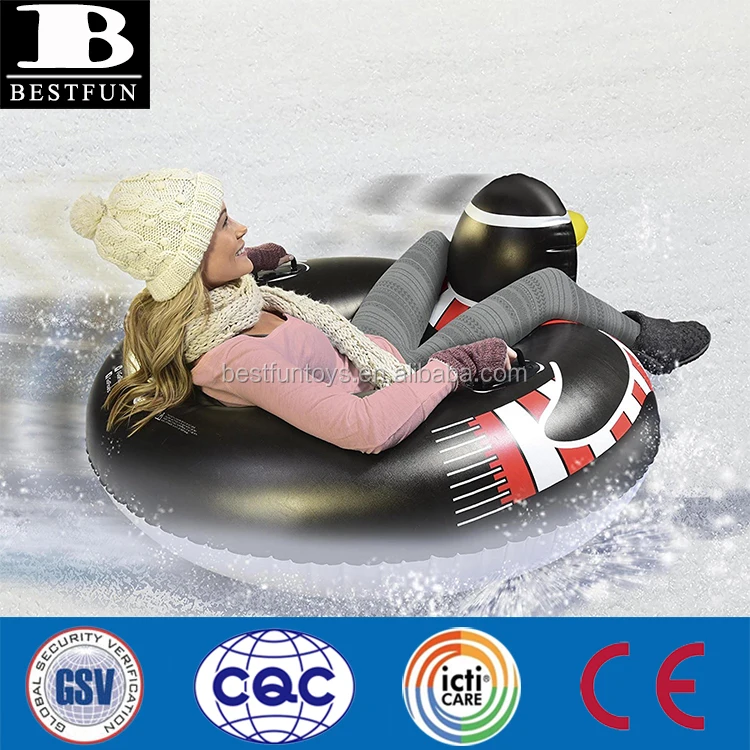 Заводская Подгоняемая Толстая ПВХ надувная зимняя трубка для пингвина прочная пластиковая безопасная санная санка