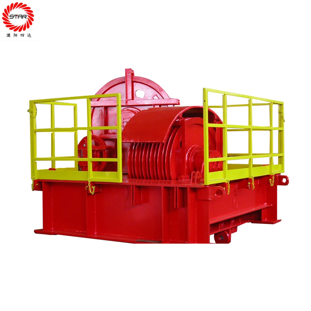Oil Well Drilling Rig Part Solid Control Equipment TC225 Crown Blocks
