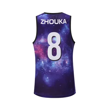 STARTING 5 Sublimated Basketball Kit Single-Sided Example 17