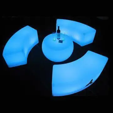 
 Светодиодная скамейка/Модная светодиодная мебель для спальни с 16 изменениями цвета  