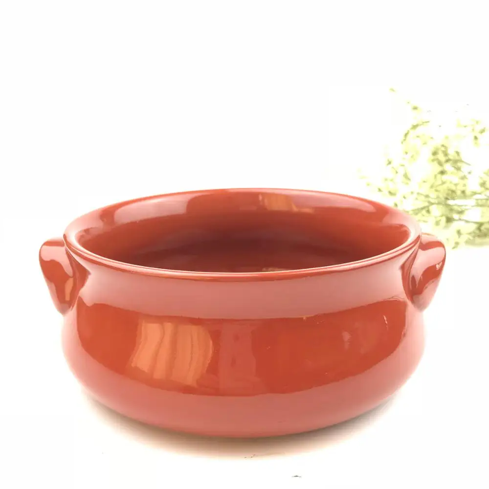 Copyright Applied Stoneware Terracotta Cooking Pot Cooking Pan Sets With Lid and Handle for Kitchenware
