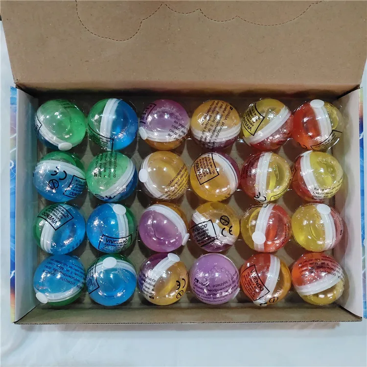 5 0 см Высококачественная образовательная игрушка для декомпрессии двухцветный капсульный шар Хрустальный