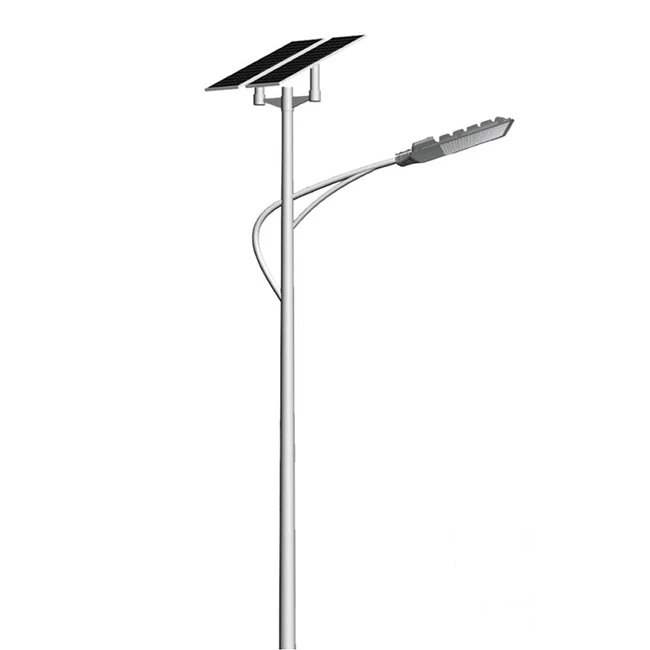 12m Single Arm Solar Led Street Light Pole View Solar Street Light Pole Yulan Product Details From Yulan Electrical Co Ltd On Alibaba Com