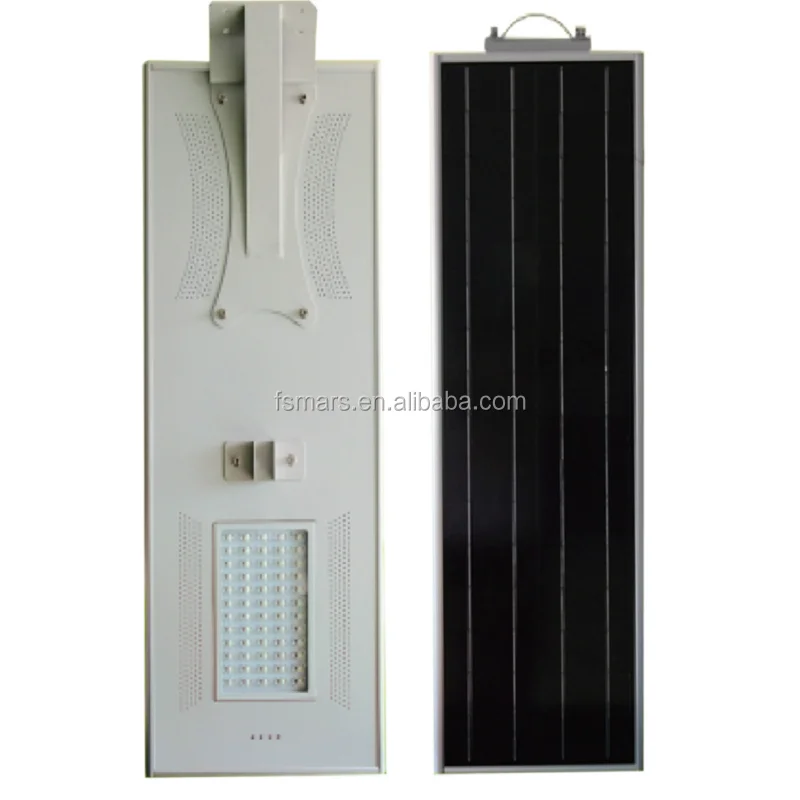 Конкурентное преимущество высокая эффективность все в одной интегрированной 60 Вт Солнечный свет уличном фонарном столбе