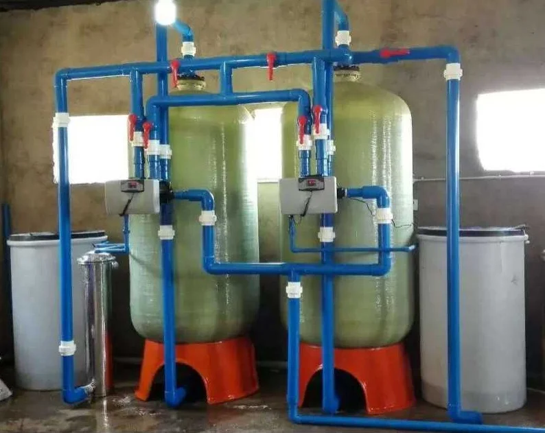 Water Softener  System Factory Price Hard Water Treatment Water Treatment Plants FRP tank