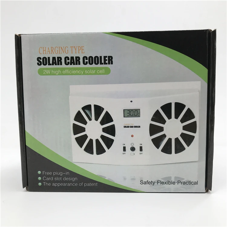 Auto Cool Solar Power Car Window Fan from China supplier