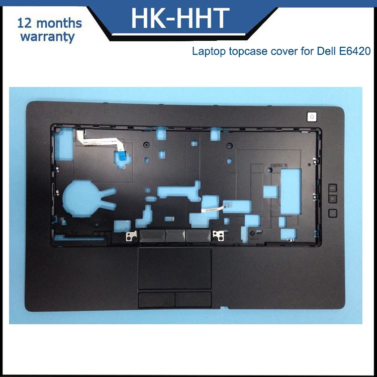 HK-HHT Wholesale New Shell for Dell Latitude E6420 Palmrest Top Case with Touchpad