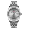 Bianco/argento acciaio strip5 #