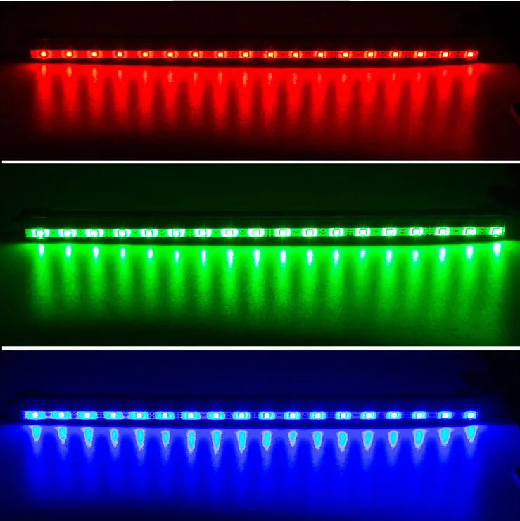 Remote RGB Colorful Air Bubble LED Aquarium Light Fish Tank Coral Lamp