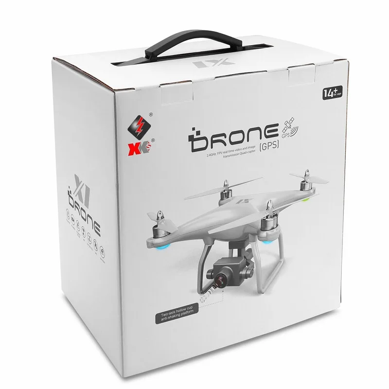 Поглащающей нагрузкой X1 высокой четкости аэрофотосъемка GPS бесщеточный 4-осевая машина удаленный контроль беспилотный самолет