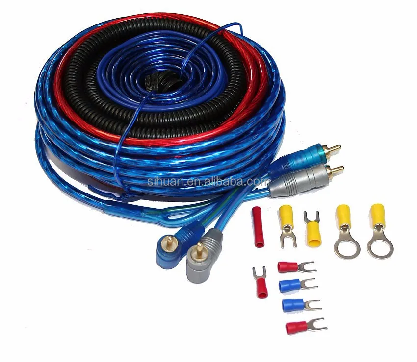 8 gauge amp wiring kit