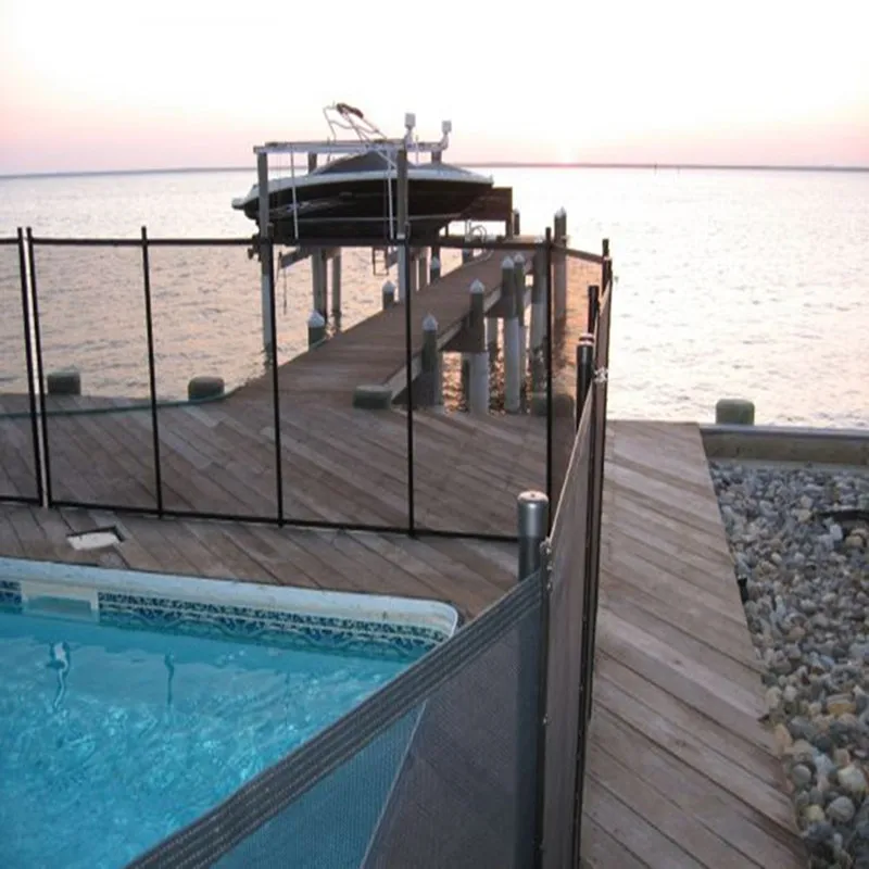 Недорогие безопасные портативные временные ограждения для бассейна