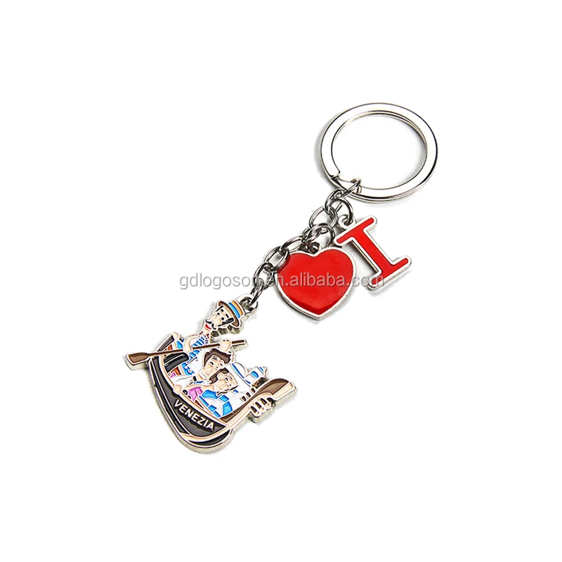 ヴェネツィア イタリア ゴンドラ メタルキーホルダー イタリア