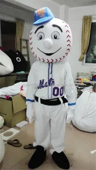 Mr. Met Mets Baseball Man Adult Mascot Funny Costume