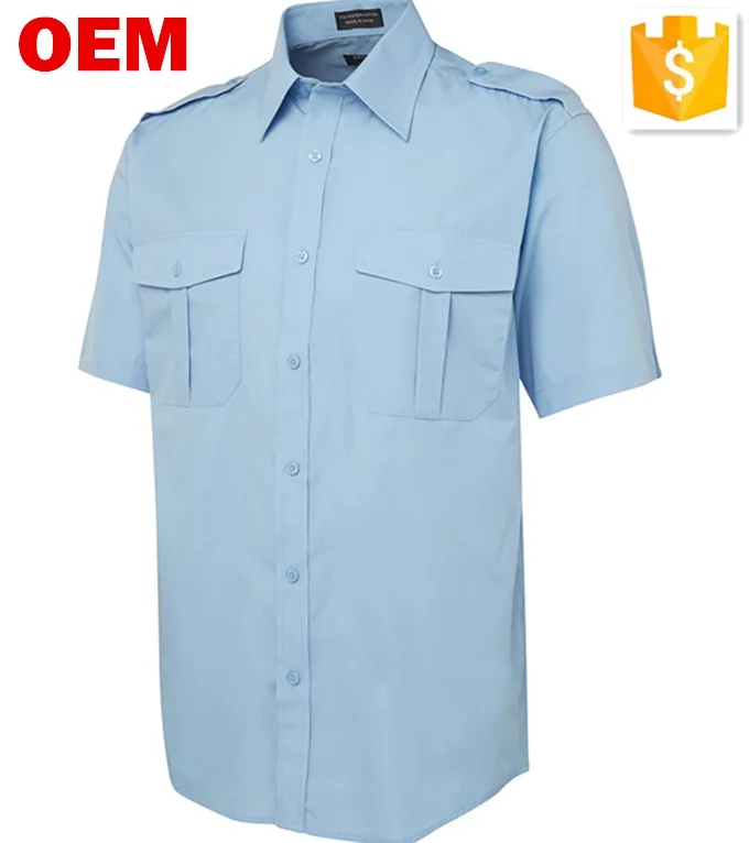 High Quality!mens Blue Security Uniform 