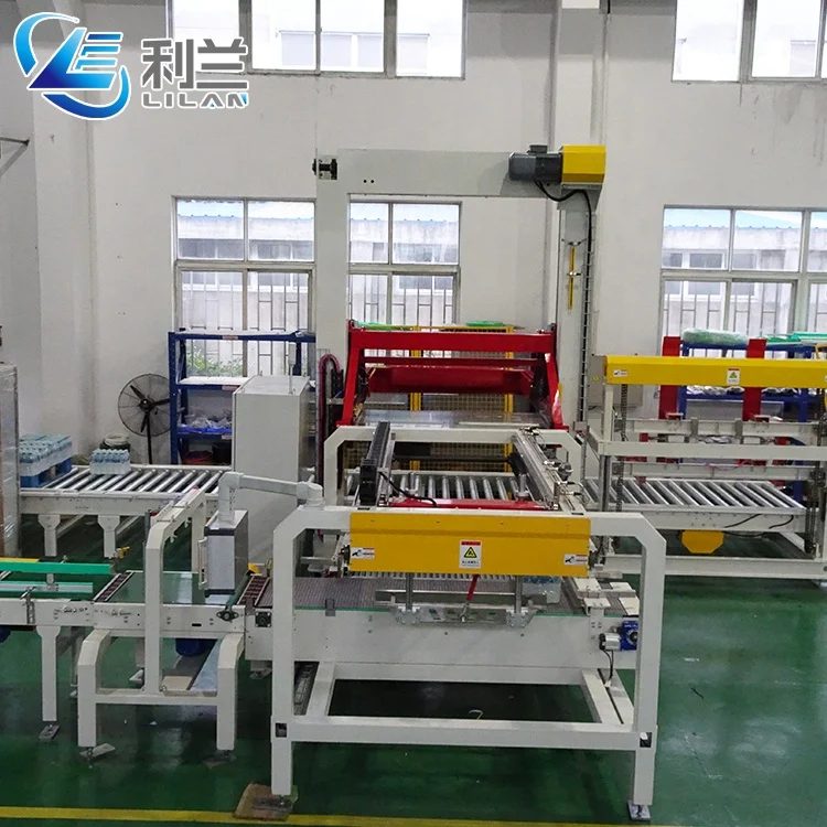 Automatic Box Palletizing Machine Stacking Boxes and Cases Palletizer ...