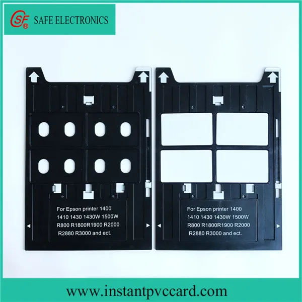 Pvc Id Card Tray Inkjet Print Epson Printer