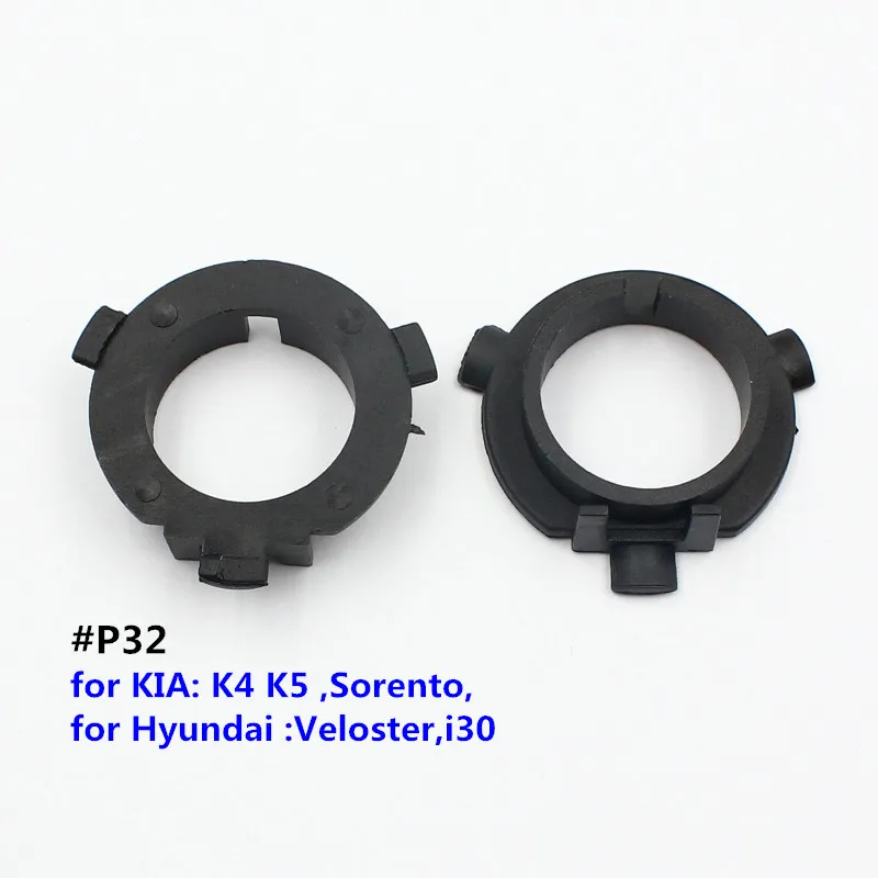 H1 H7 LED Headlights Adapters Base Clips Adaptor for Honda for VW for BenzOpelAUDI Car LED Headlight Adapter Bulb Holders