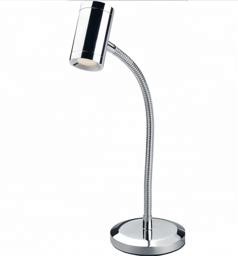 modern home office flexible gooseneck arm high quality 3w led desk lamp reading book light