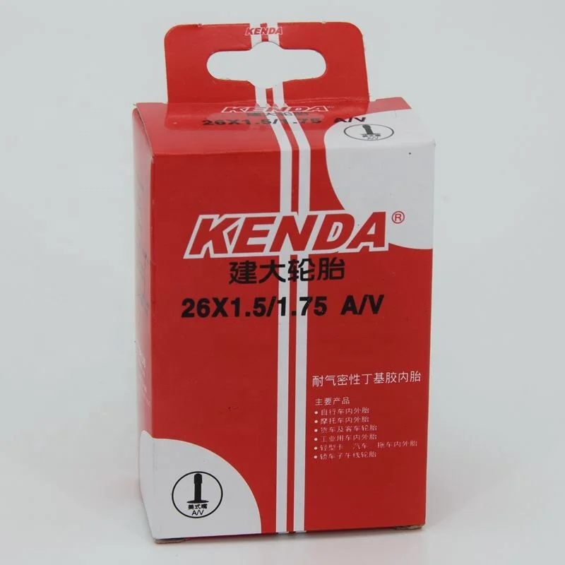 KENDA 26 Inch Bicycle Inner Tube 26X1.9/2.125, Durable Rubber