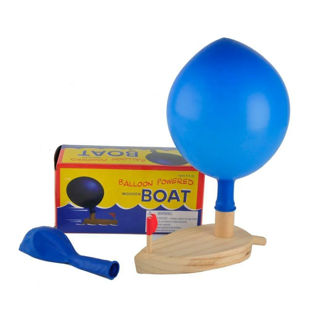 balloon boat toy