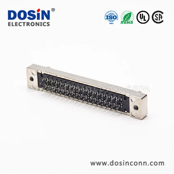 Straight SCSI 50 Pin  HPDB Socket Connector for Pcb Mount