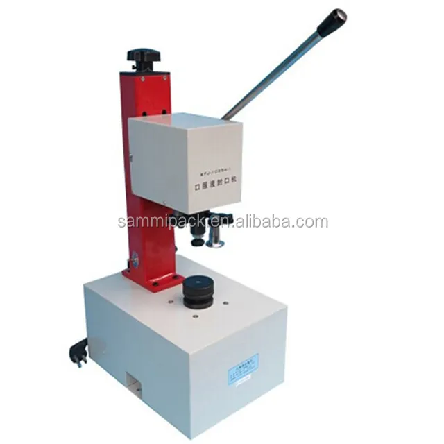 Самая низкая цена пузырек для пенициллина цилиндрическая машина для укупорки бутылок стакан антибиотика крышкой винтонарезного станка