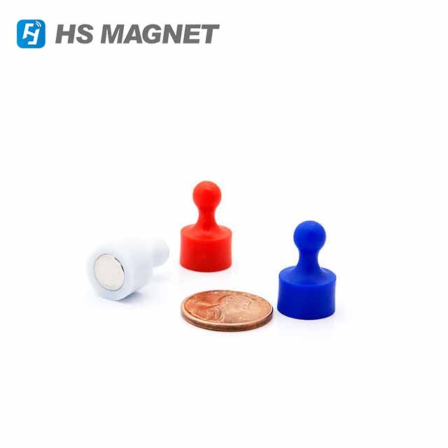 HS Magnetics пуш-ап магниты 60 шт разные цвета Магнитный съемник для жестких бирок для электронного отслеживания товара, шпильки