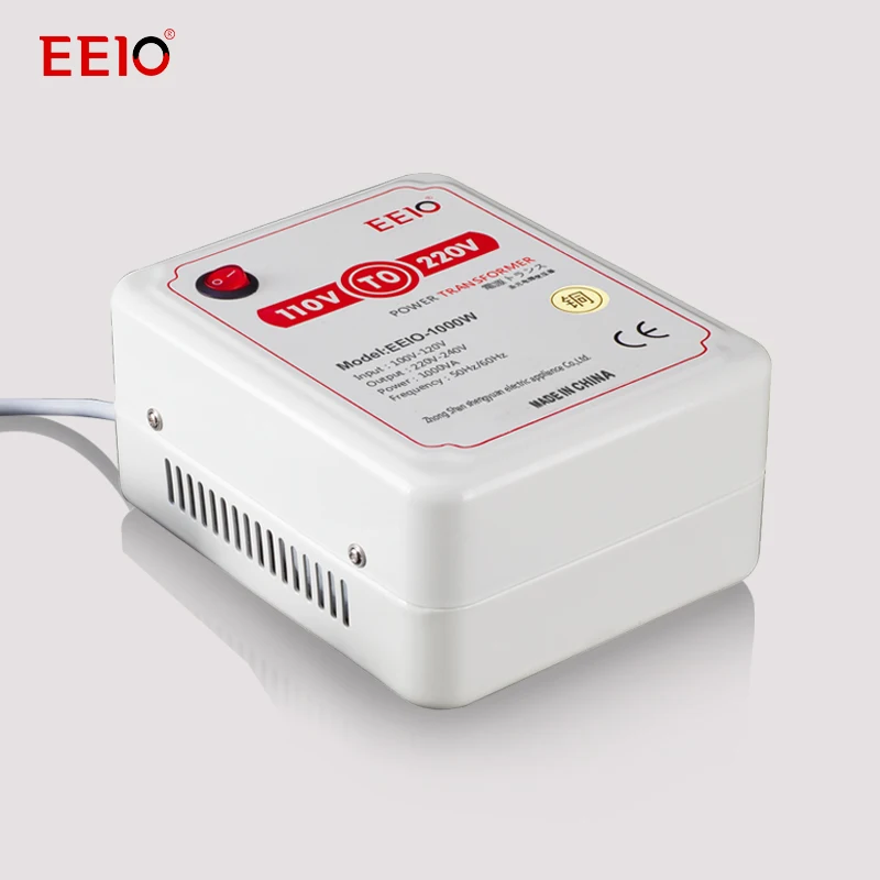 EEIO Voltage Converter 110v to 220V 1000W for Import Electric Appliance
