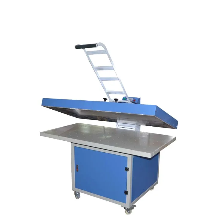 Gaoshang Factory Accept Size Custom Large Format 50X70 60X80  80 X 100 Manual Home Heat Press Machine factory