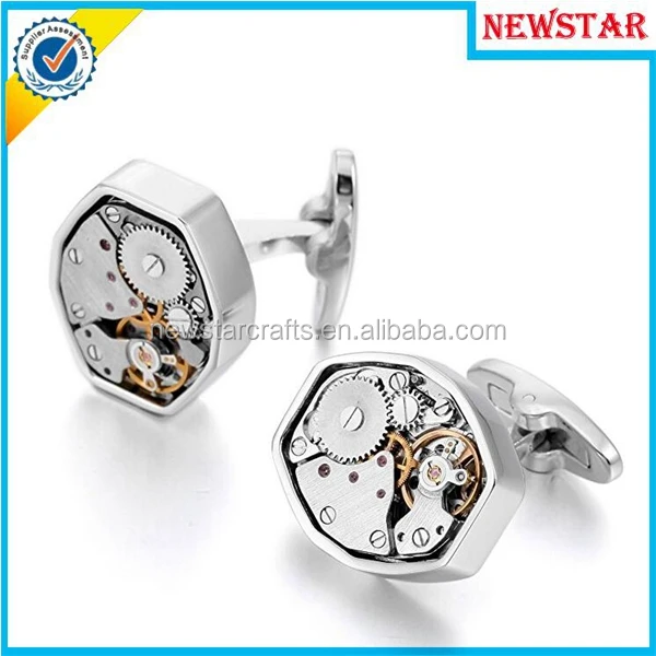 Роскошные золотые алмазные качественные мужские запонки для