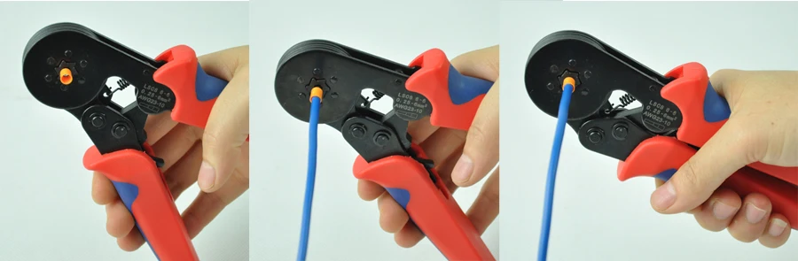 Инструмент для обжима для пресс шестиугольный Тип 0,25-6mm2 кабельные наконечники LSC8-6-6 шестиугольник обжимной инструмент